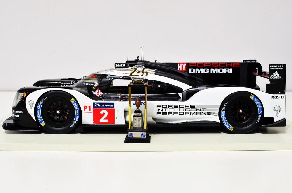 MARC LIEB, NEEL JANI, ROMAIN DUMAS 2016 PORSCHE TEAM PORSCHE 919 HYBRID 1:18